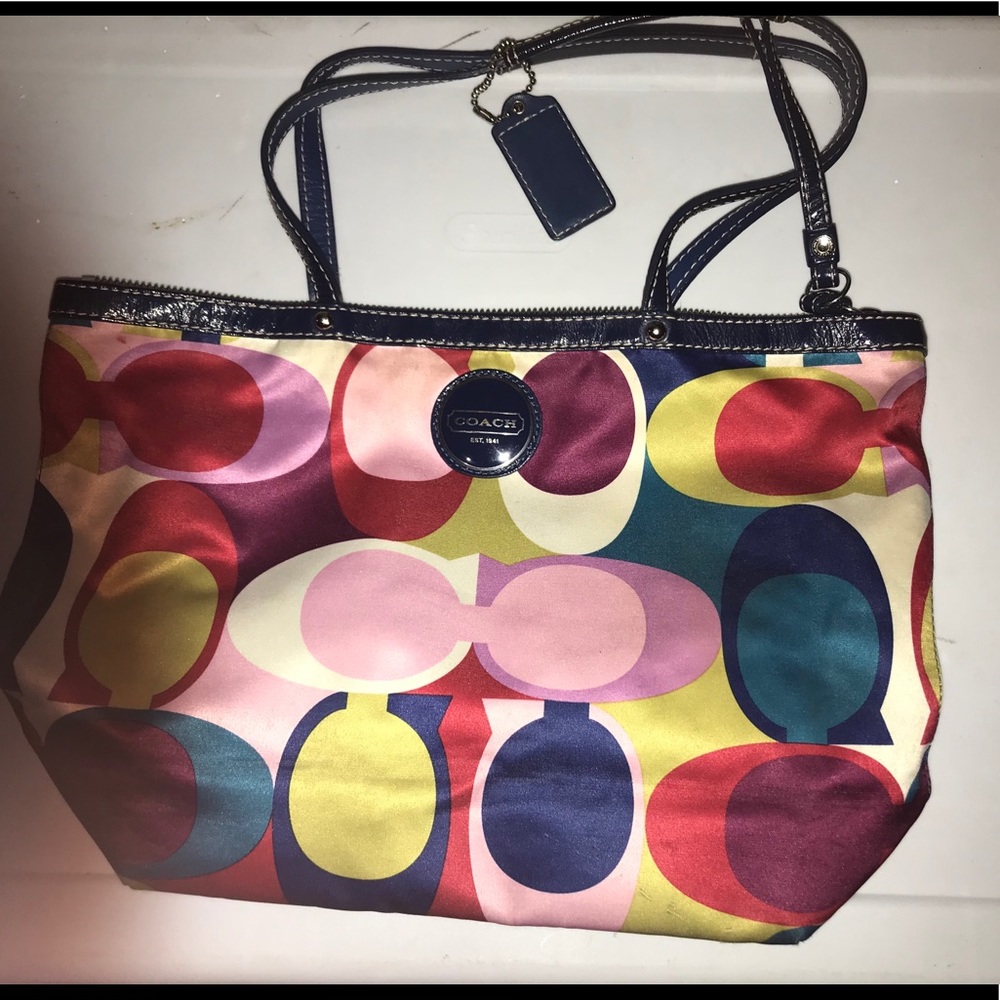 Coach Zipper Tote Bag